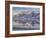 USA, Utah, Heber Valley, Winter Reflection of Mount Timpanogos in Deer Creek Reservoir at Sunrise-Ann Collins-Framed Photographic Print