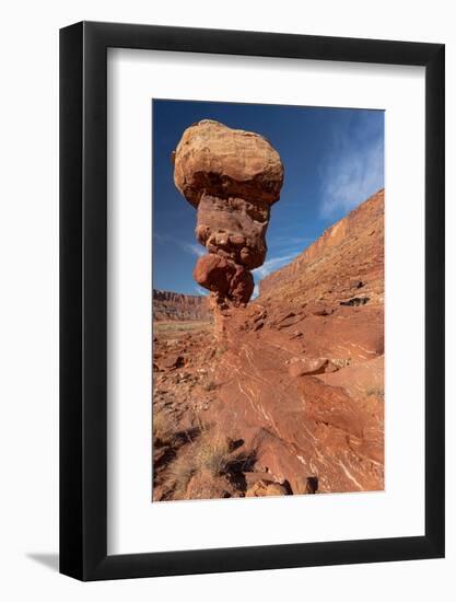 USA, Utah. Sandstone formation near Kane Creek Canyon, Moab.-Judith Zimmerman-Framed Photographic Print