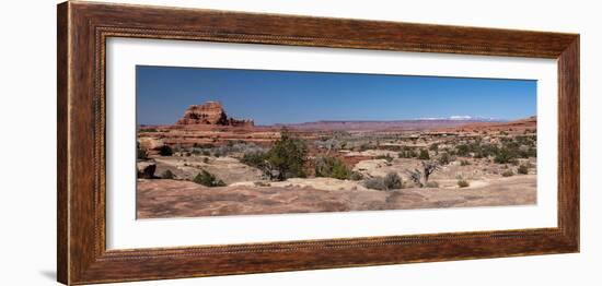 USA, Utah. Vista from Wooden Shoe Arch, Canyonlands National Park, Needles District.-Judith Zimmerman-Framed Photographic Print
