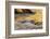 USA, Utah, Zion National Park. Autumn Reflections in Stream-Jay O'brien-Framed Photographic Print
