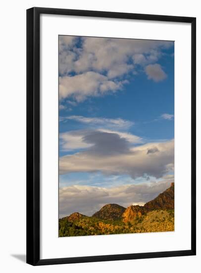 USA, Utah, Zion National Park. Late Light on Kolob Canyon-Jaynes Gallery-Framed Photographic Print