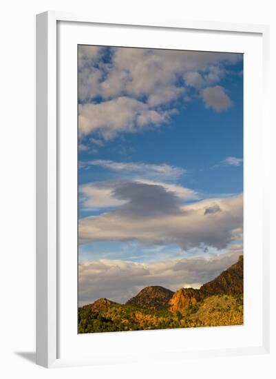 USA, Utah, Zion National Park. Late Light on Kolob Canyon-Jaynes Gallery-Framed Photographic Print