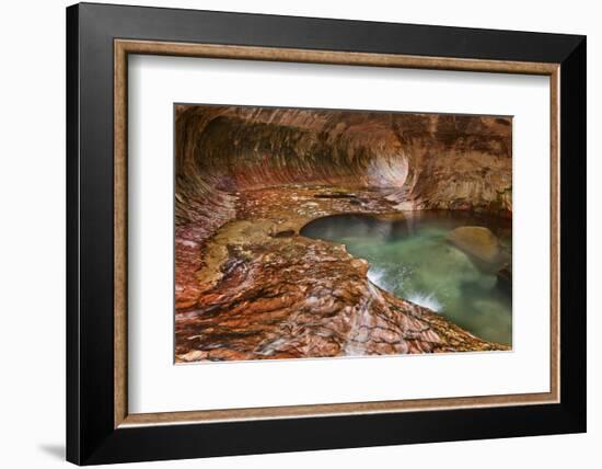 USA, Utah, Zion National Park the Subway-John Ford-Framed Photographic Print