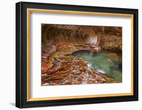 USA, Utah, Zion National Park the Subway-John Ford-Framed Photographic Print