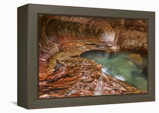 USA, Utah, Zion National Park the Subway-John Ford-Framed Premier Image Canvas