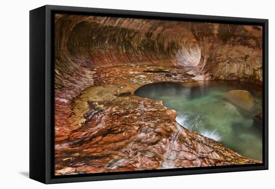 USA, Utah, Zion National Park the Subway-John Ford-Framed Premier Image Canvas