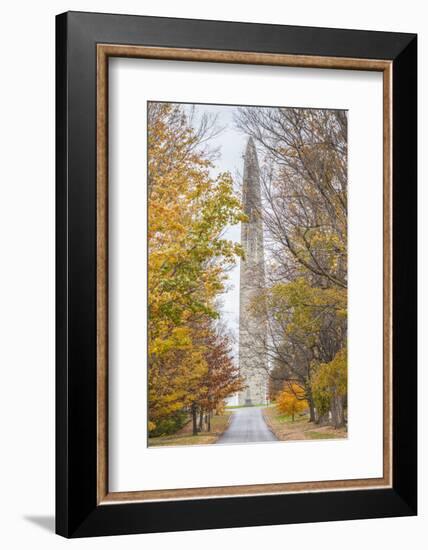 USA, Vermont, Bennington. The Bennington Monument-Walter Bibikow-Framed Photographic Print