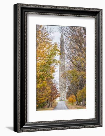 USA, Vermont, Bennington. The Bennington Monument-Walter Bibikow-Framed Photographic Print