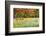 USA, Vermont, Morrisville. Lyle McKee Road, fall foliage-Alison Jones-Framed Photographic Print