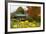 USA, Vermont, Waterville. Church Street Covered Bridge in Fall-Bill Bachmann-Framed Photographic Print