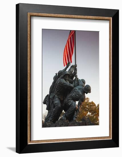 USA, Virginia, Arlington, Us Marine and Iwo Jima Memorial, Dawn-Walter Bibikow-Framed Photographic Print