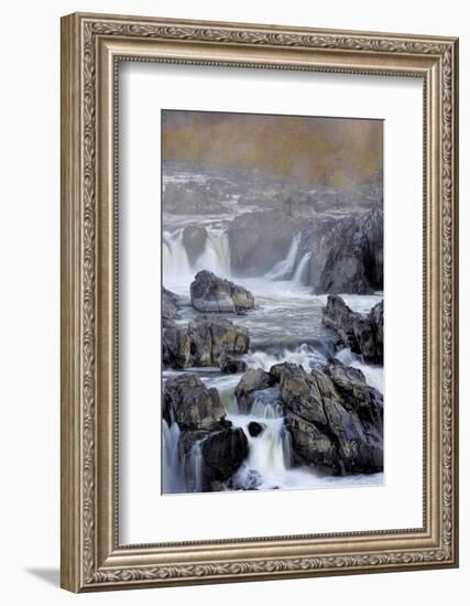 USA, Virginia, Mclean. Stream in Great Falls State Park-Jay O'brien-Framed Photographic Print