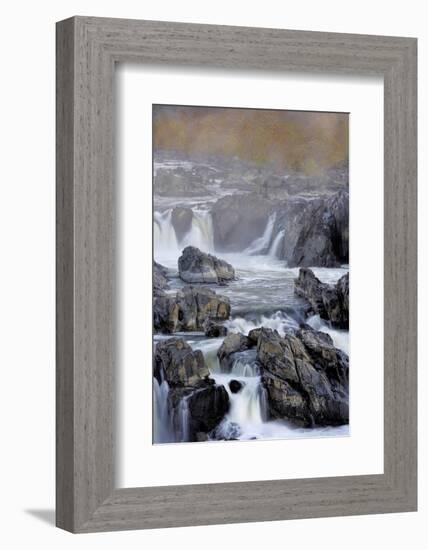 USA, Virginia, Mclean. Stream in Great Falls State Park-Jay O'brien-Framed Photographic Print