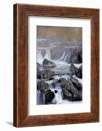 USA, Virginia, Mclean. Stream in Great Falls State Park-Jay O'brien-Framed Photographic Print