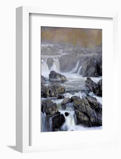 USA, Virginia, Mclean. Stream in Great Falls State Park-Jay O'brien-Framed Photographic Print