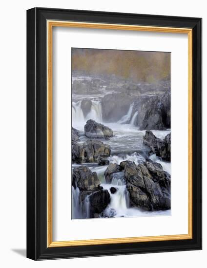 USA, Virginia, Mclean. Stream in Great Falls State Park-Jay O'brien-Framed Photographic Print