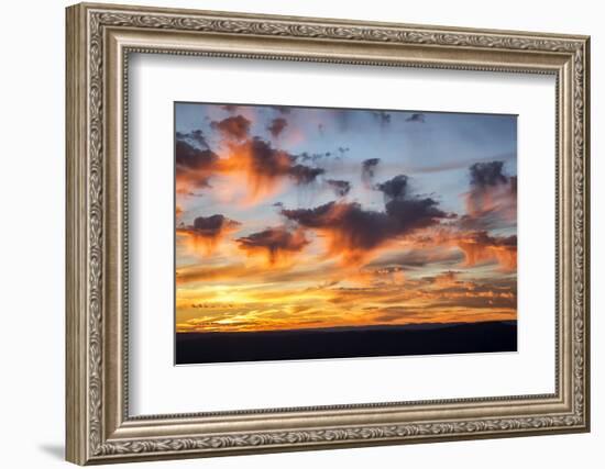 USA, Virginia. Shenandoah National Park, sunset over Massanutten and the Allegheny Mountains-Ann Collins-Framed Photographic Print