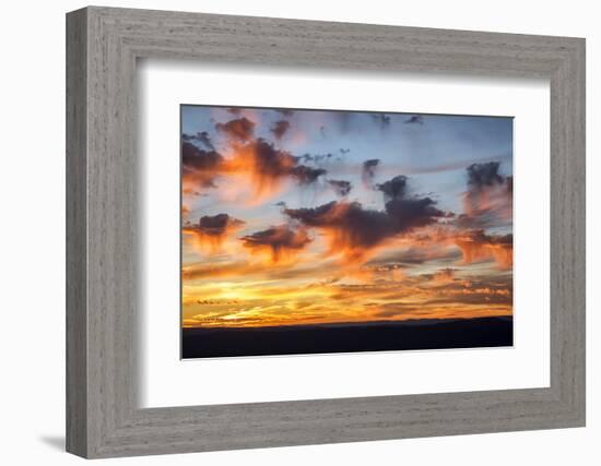 USA, Virginia. Shenandoah National Park, sunset over Massanutten and the Allegheny Mountains-Ann Collins-Framed Photographic Print