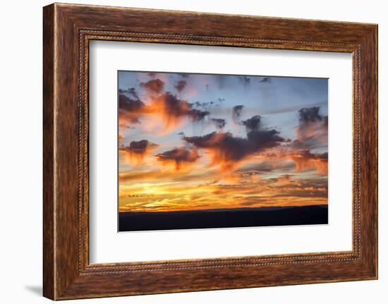 USA, Virginia. Shenandoah National Park, sunset over Massanutten and the Allegheny Mountains-Ann Collins-Framed Photographic Print