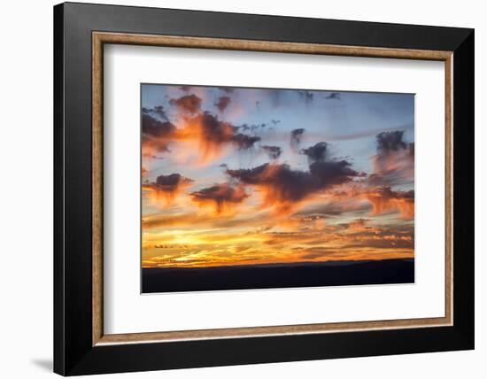 USA, Virginia. Shenandoah National Park, sunset over Massanutten and the Allegheny Mountains-Ann Collins-Framed Photographic Print