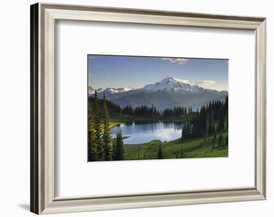 USA, WA. Image Lake and Glacier Peak from Miner's Ridge, Glacier Peak Wilderness North Cascades-Alan Majchrowicz-Framed Photographic Print