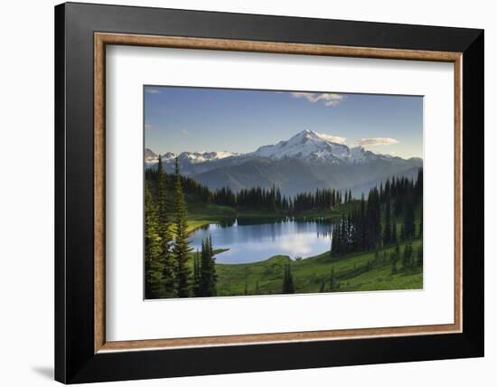 USA, WA. Image Lake and Glacier Peak from Miner's Ridge, Glacier Peak Wilderness North Cascades-Alan Majchrowicz-Framed Photographic Print