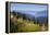 USA, Washington. Backpackers on Cowlitz Divide of Wonderland Trail-Gary Luhm-Framed Premier Image Canvas