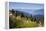 USA, Washington. Backpackers on Cowlitz Divide of Wonderland Trail-Gary Luhm-Framed Premier Image Canvas