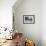 USA, Washington. Barn and Wooden Fence on Farm-Dennis Flaherty-Framed Photographic Print displayed on a wall