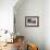 USA, Washington. Barn and Wooden Fence on Farm-Dennis Flaherty-Framed Photographic Print displayed on a wall