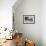 USA, Washington. Barn and Wooden Fence on Farm-Dennis Flaherty-Framed Photographic Print displayed on a wall