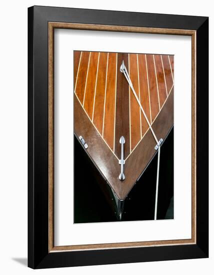 USA, Washington. Boat at the Bainbridge Island Wooden Boat Festival-Jaynes Gallery-Framed Photographic Print