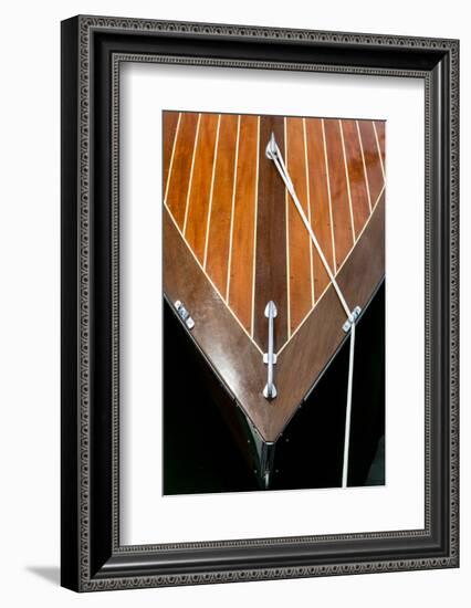 USA, Washington. Boat at the Bainbridge Island Wooden Boat Festival-Jaynes Gallery-Framed Photographic Print