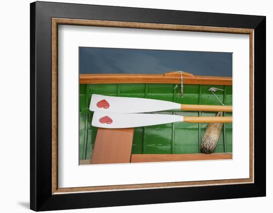 USA, Washington. Boat at the Bainbridge Island Wooden Boat Festival-Jaynes Gallery-Framed Photographic Print