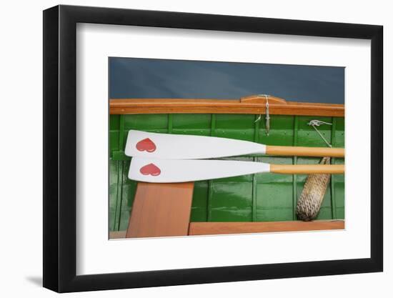 USA, Washington. Boat at the Bainbridge Island Wooden Boat Festival-Jaynes Gallery-Framed Photographic Print