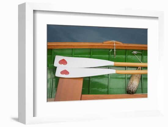 USA, Washington. Boat at the Bainbridge Island Wooden Boat Festival-Jaynes Gallery-Framed Photographic Print