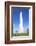 USA, Washington DC, Flags waving around the Washington Monument-Hollice Looney-Framed Photographic Print