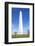 USA, Washington DC, Flags waving around the Washington Monument-Hollice Looney-Framed Photographic Print