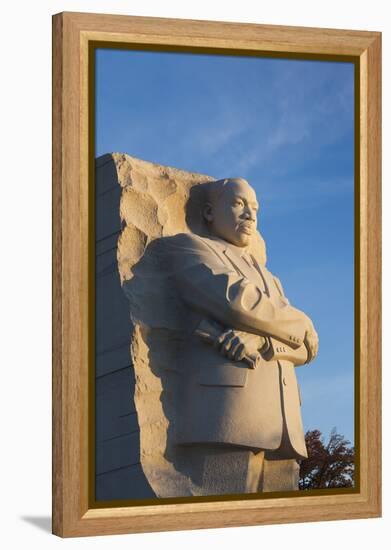 USA, Washington Dc, Martin Luther King Memorial, Sunrise-Walter Bibikow-Framed Premier Image Canvas