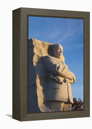 USA, Washington Dc, Martin Luther King Memorial, Sunrise-Walter Bibikow-Framed Premier Image Canvas