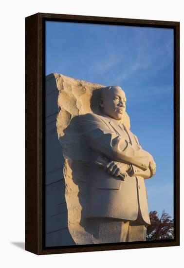 USA, Washington Dc, Martin Luther King Memorial, Sunrise-Walter Bibikow-Framed Premier Image Canvas