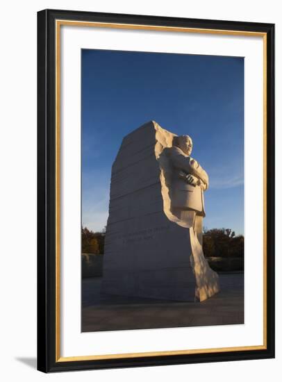 USA, Washington Dc, Martin Luther King Memorial, Sunrise-Walter Bibikow-Framed Photographic Print