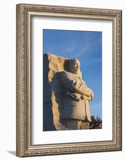 USA, Washington Dc, Martin Luther King Memorial, Sunrise-Walter Bibikow-Framed Photographic Print