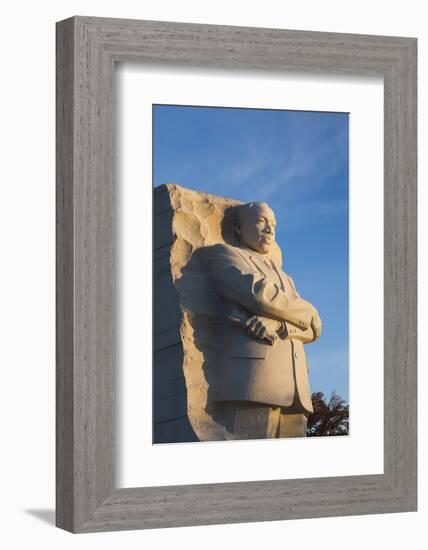 USA, Washington Dc, Martin Luther King Memorial, Sunrise-Walter Bibikow-Framed Photographic Print