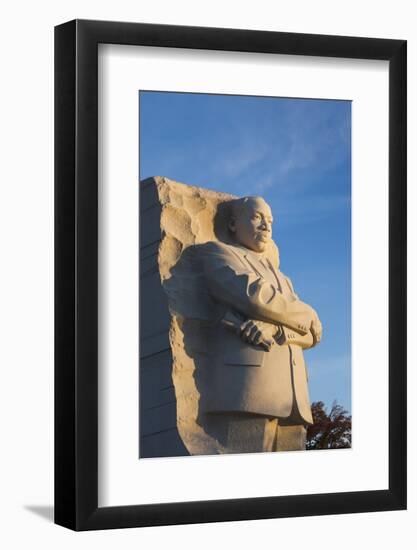 USA, Washington Dc, Martin Luther King Memorial, Sunrise-Walter Bibikow-Framed Photographic Print