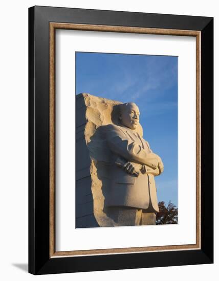 USA, Washington Dc, Martin Luther King Memorial, Sunrise-Walter Bibikow-Framed Photographic Print