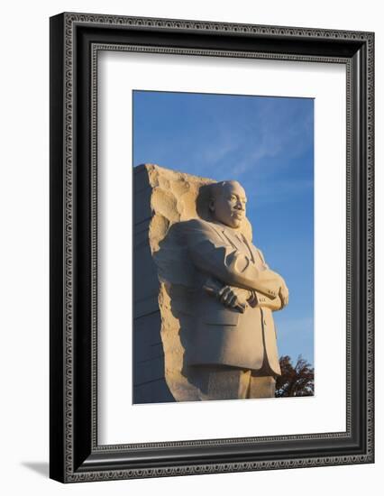 USA, Washington Dc, Martin Luther King Memorial, Sunrise-Walter Bibikow-Framed Photographic Print