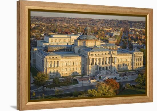 USA, Washington DC. The Jefferson Building of the Library of Congress.-Christopher Reed-Framed Premier Image Canvas