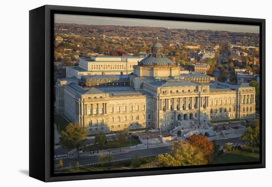 USA, Washington DC. The Jefferson Building of the Library of Congress.-Christopher Reed-Framed Premier Image Canvas