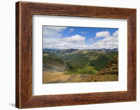 USA, Washington, North Cascades NP. View from the Pacific Crest Trail.-Steve Kazlowski-Framed Photographic Print